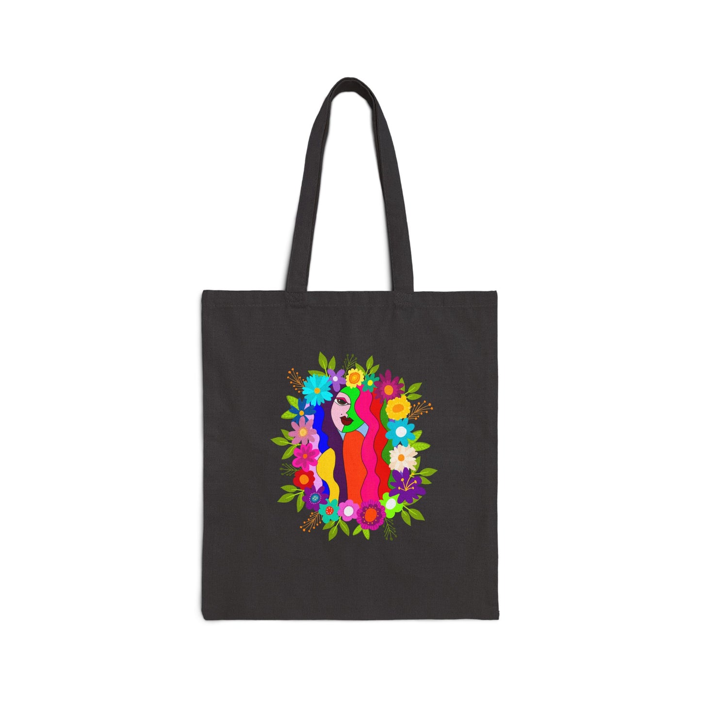 "What A Beauty" Cotton Canvas Tote Bag