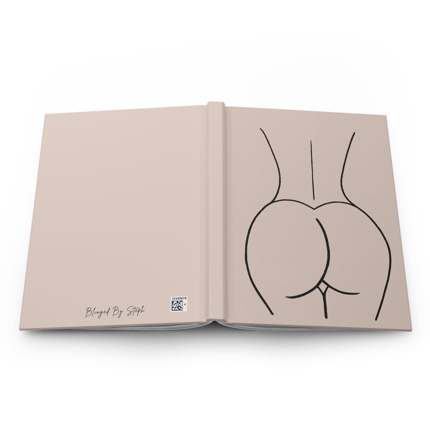 Feminine Body Hardcover Journal Matte