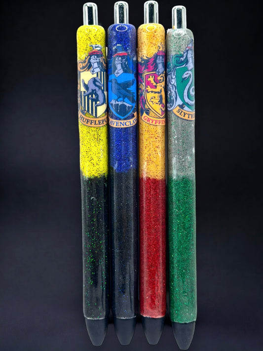 Harry Potter Hogwarts Houses Pens