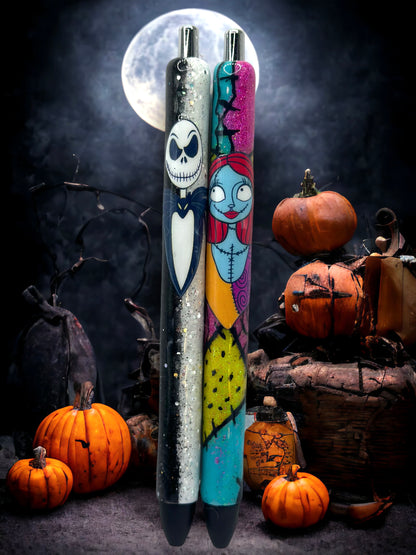 Jack Skellington and Sally Pens